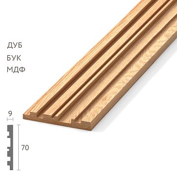 Wooden molding MLD-034