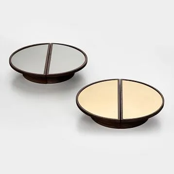 Sunrise HL-059M furniture handle made of solid wood - top view