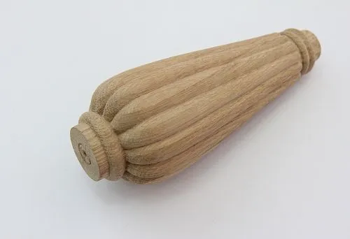 Universal furniture leg 25 cm for projects.