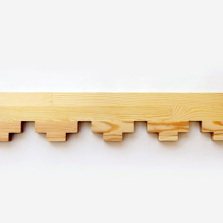 Facade house decoration with folk carving, window trims NL-1