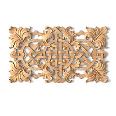 Wooden wall, door, furniture decor inlay &mdash; carved inlay N-342