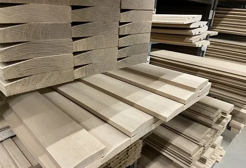 Wooden skirting board for paneling &mdash; natural finishing elements for creating a cohesive and neat interior