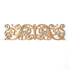 Wooden panel with carved pattern N-367
