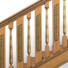 Molding K-125 application for wooden furniture