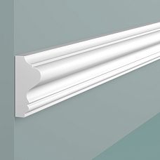 Molding LD40 Polystyrene HI WOOD 41mm x 19.5mm x 2.0m profile close-up