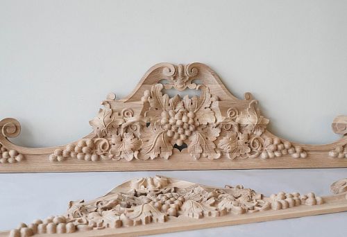 Contour carving: elegant decoration of wooden items