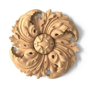 Wooden Rosette R-077