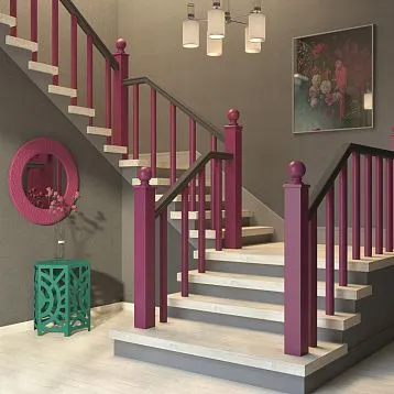 Wooden decorative newel cap for post L-022