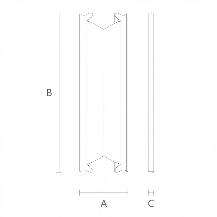 Buy carved overlay N-180 from oak or beech in the Stavros decor shop, drawing