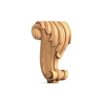 Carved furniture leg MN-018