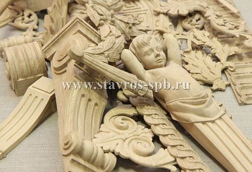 Carved casings, carved wood (carving) in Moscow and the Moscow region