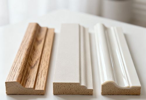 Сравнение плинтусов из дерева, МДФ и полиуретана от STAVROS.