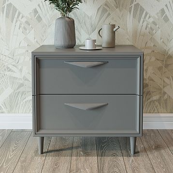 Precision-finished furniture leg MN-145M in five finishes: natural wood, oak, beech, dark, cream, gray. Classic conical shape.