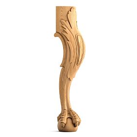 Carved furniture leg MN-034