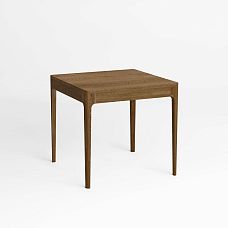 Front view of table Norton 002-008, showcasing its minimalist design and clean tabletop lines.