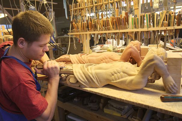 Rose Gold 50V Socket Cover. Door Handles on Socket. Image