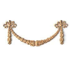 Резное изделие из дерева для украшения стены - накладка N-353