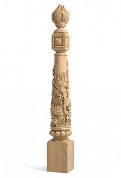 Buy wooden newel post for staircase