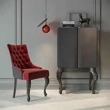 Carved furniture leg MN-004 for chair, cabinet photo