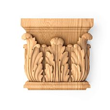 Carved Capital KL-001 in Solid Wood
