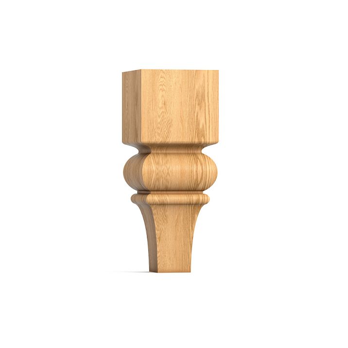 Figurative wooden legs
