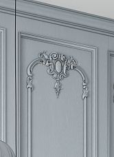 Carved wooden decor for creating unique compositions in interior