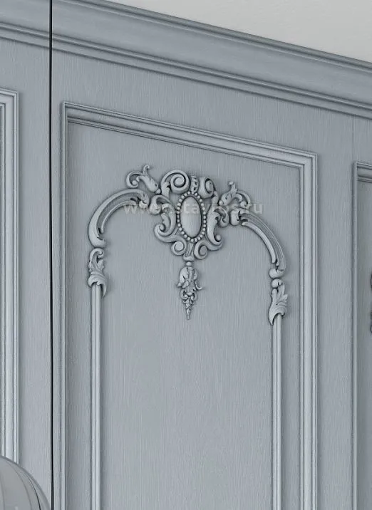 Carved wooden decor for creating unique compositions in interior