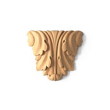 Wooden carved decor for walls, furniture, and other interior elements