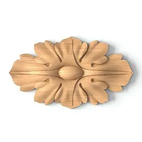 Wooden rose R-038