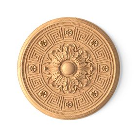 Wooden rosette R-050