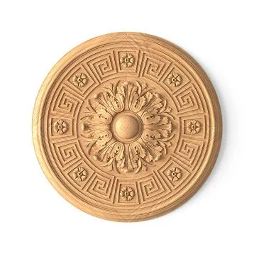 Wooden rosette R-050