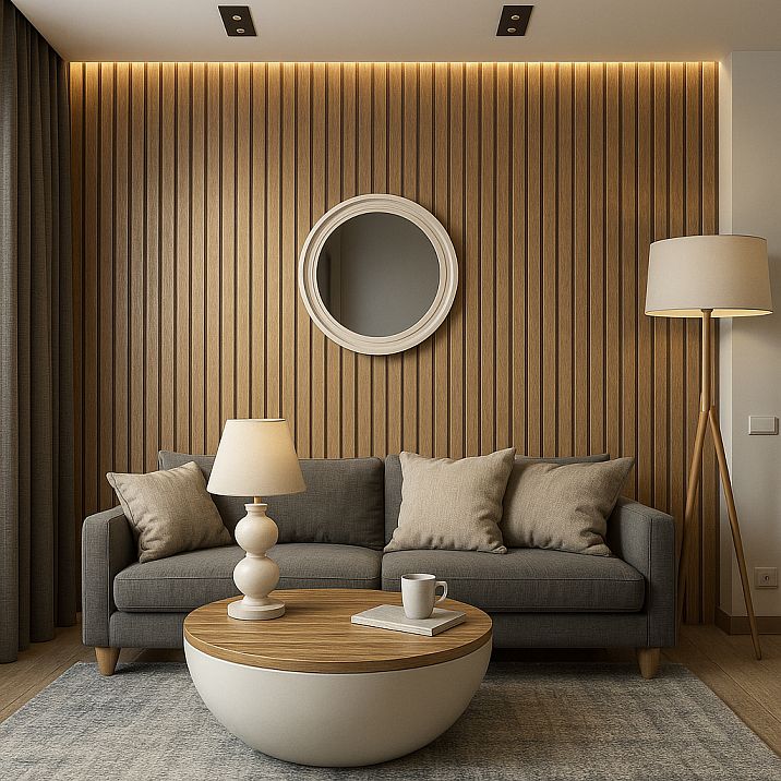 Wooden plank RK-002 in modern interior