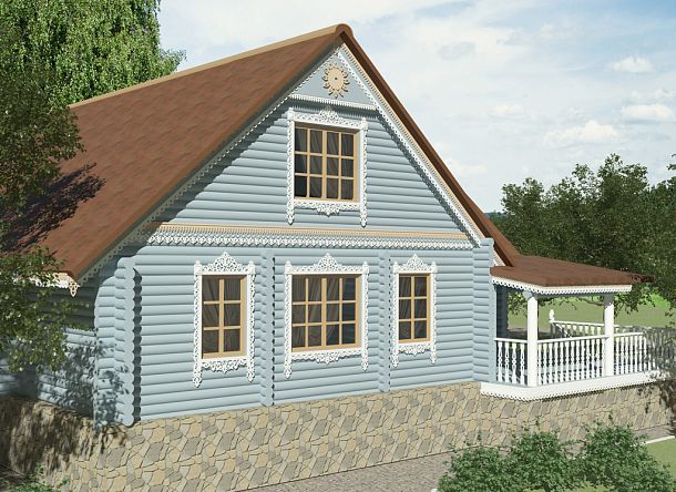 Idea for decorating facade DR-031