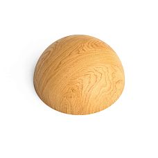 Деревянная розетка R-085 размером 45×45×22 мм с рельефной поверхностью из массива дуба или бука