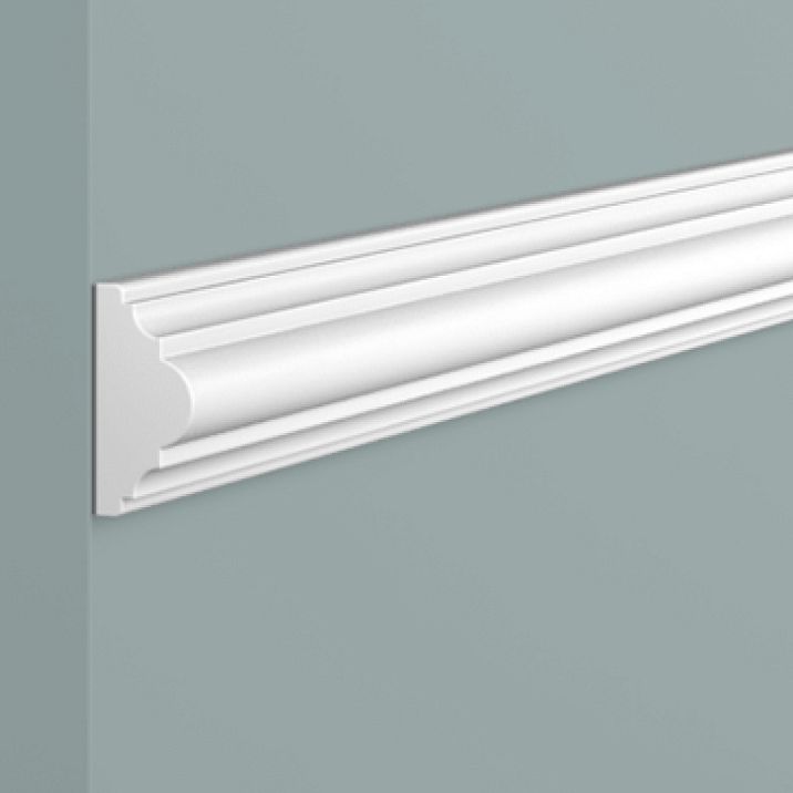 D22V1 Molding POLYSTYRENE HI WOOD 22mm x 10.3mm x 2.0m. Close-up