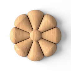 Детальный Вид Резной Розетки R-060