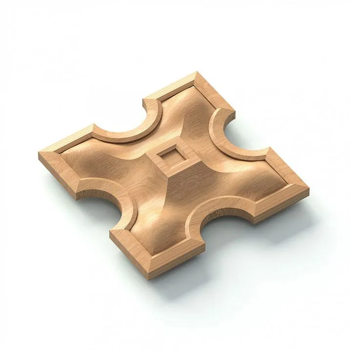 Architectural Element Rose R-065