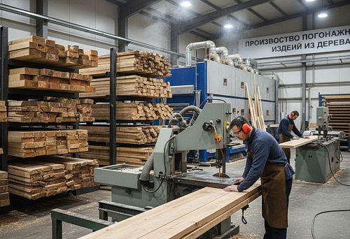 Modern Wooden Molding Production