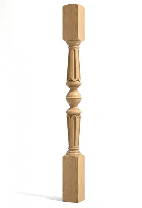 Buy wooden stair posts in St. Petersburg