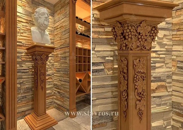 Wine cellar design idea V-004