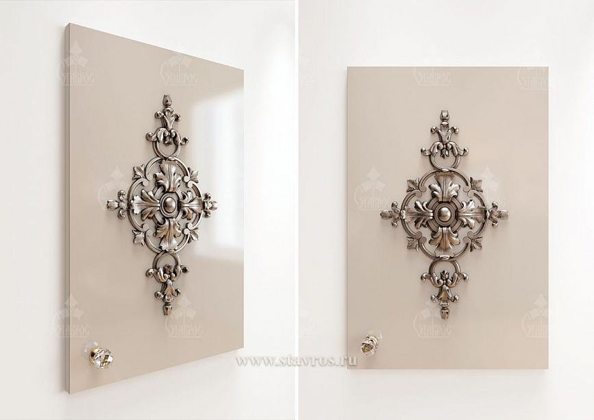 Detailed FAS-051 facade with glossy surface and artistic carving.