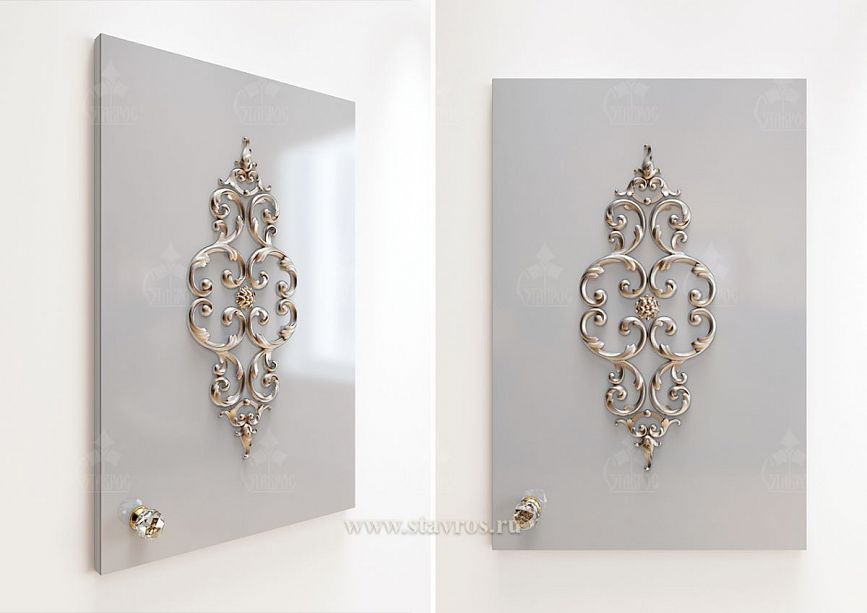 Detailed FAS-052 facade with carved appliqu&eacute;s and classic design.