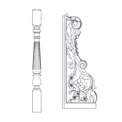 Staircase Posts