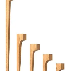 Geometric furniture leg MN-186