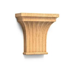 Wooden capital KL-061