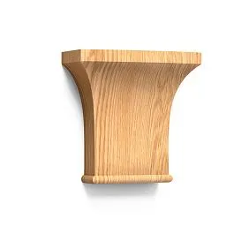 Wooden capital KL-063